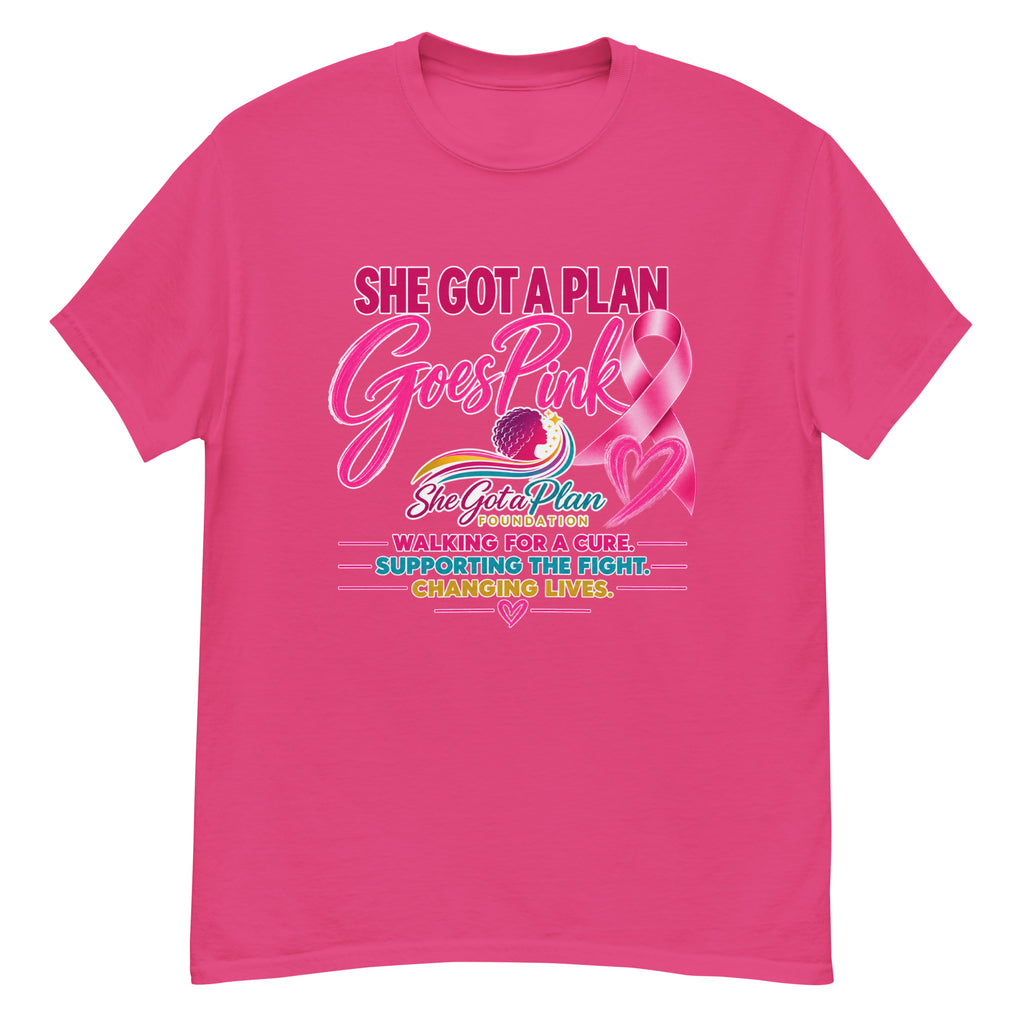 The Goes Dark Pink Awareness Tee