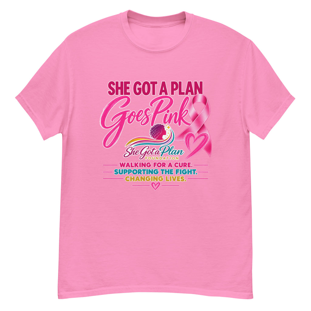 The Goes Light Pink Awareness Tee