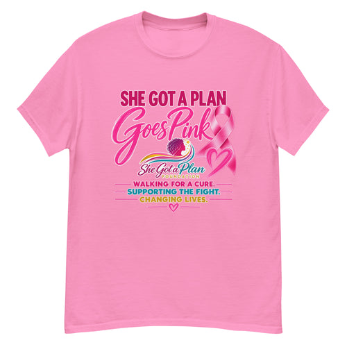 The Goes Light Pink Awareness Tee