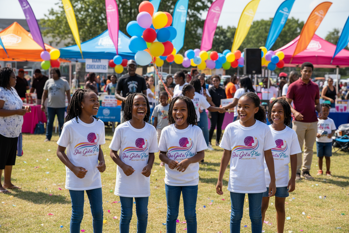 She Got A Plan Foundation - Black Girls Outdoor Event
